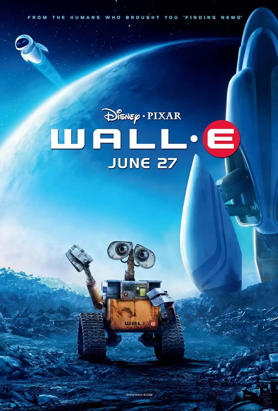 Główny obrazek programu WALL-E