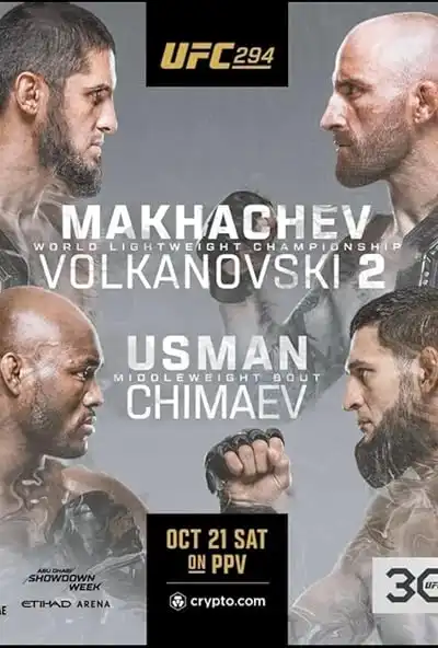 Hauptbild der Show UFC 294