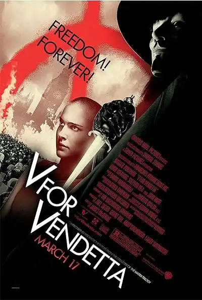 V - V for Vendetta Programının Ana Görseli