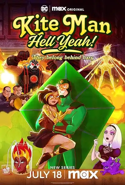 Kite Man: Hell Yeah! Programının Ana Görseli