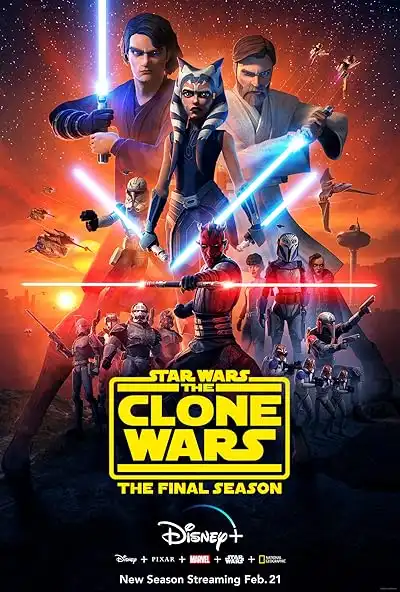 Star Wars: Klon Savaşları Programının Ana Görseli