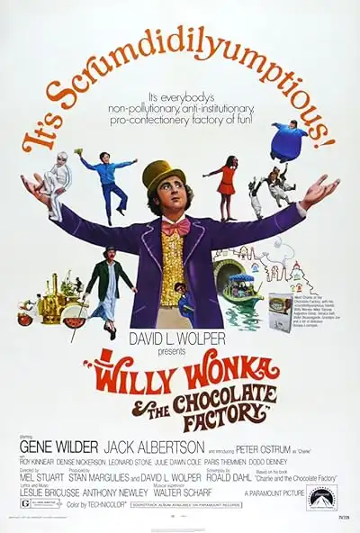 Willy Wonka ve Çikolata Fabrikası Programının Ana Görseli