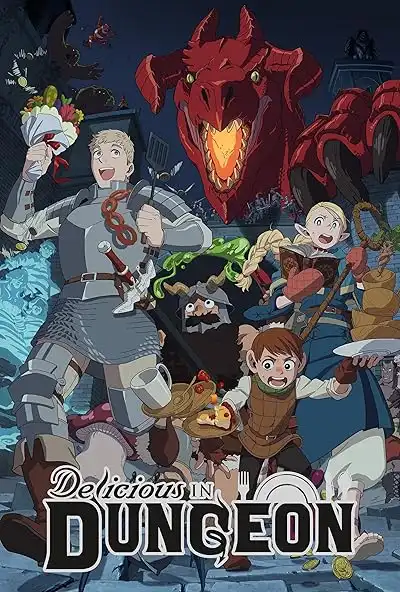 Delicious in Dungeon Programının Ana Görseli