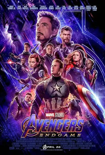 Avengers: Endgame Programının Ana Görseli